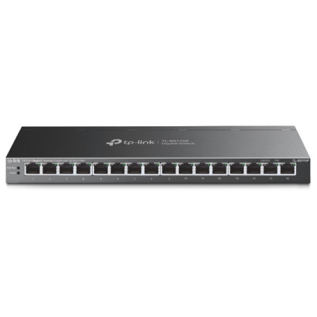 P-Link 16-Port Gigabit Desktop Switch with 16-Port PoE+