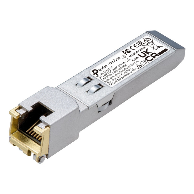P-Link Omada 1000BASE-T RJ45 SFP Module P-Link Omada 1000BASE-T RJ45 SFP Module