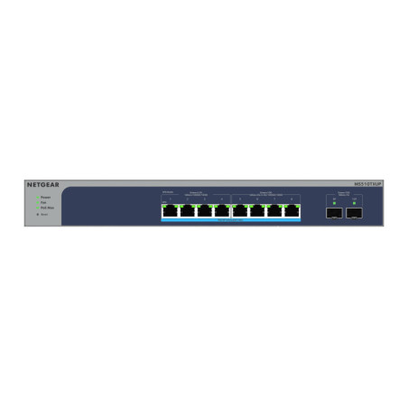 ETGEAR 8-Port Multi-Gigabit/10g Ethernet Ultra60 PoE++ Smart Managed Pro Switch with 2 SFP+ Ports (MS510TXUP)