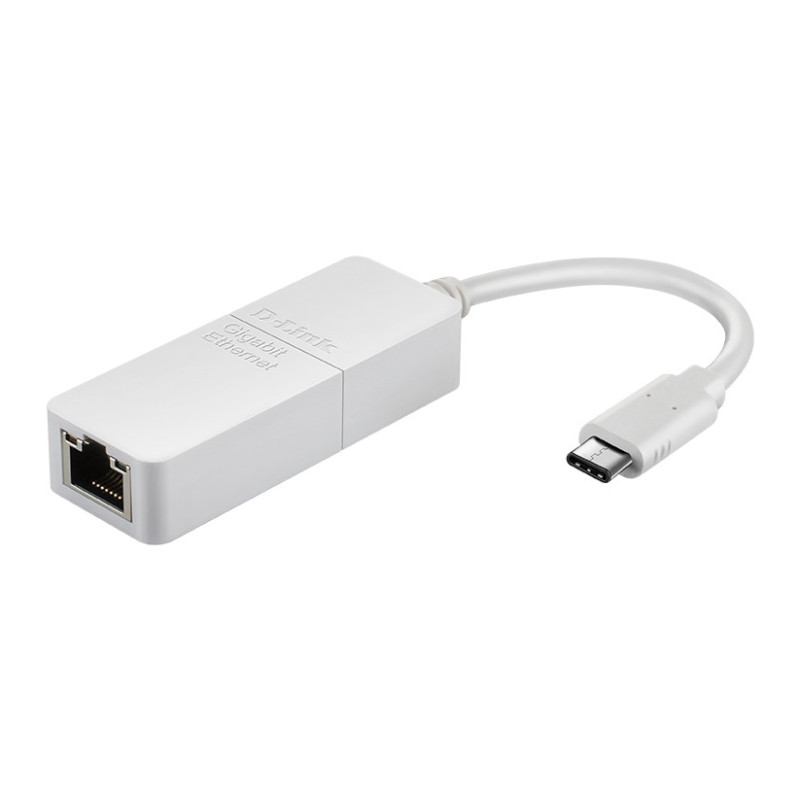 -Link D-Link USB-C to Gigabit Ethernet Adapter -Link D-Link USB-C to Gigabit Ethernet Adapter