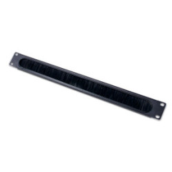PC Horizontal Cable Organizer 1U w/brush strip