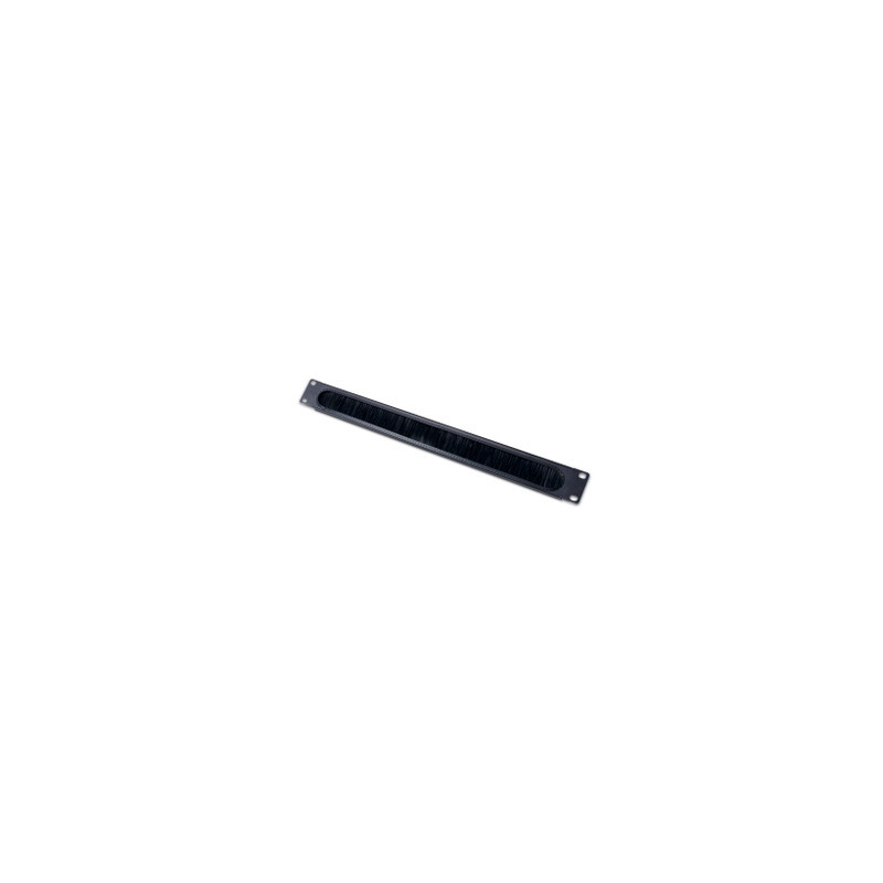 PC Horizontal Cable Organizer 1U w/brush strip