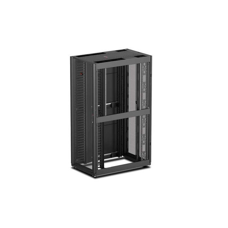 Cable Talk Racks APC NetShelter SX, Networking Rack Enclosure, 42U, Black, 1991H x 750W ...
