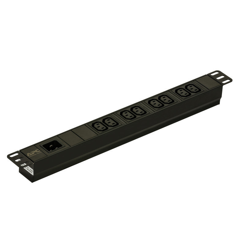 PC Easy Rack PDU, Basic, 1U, 1 Phase, 3.7kW, 230V, 16A, 8 x C13 outlets, IEC60320 C20 inlet PC Easy Rack PDU, Basic, 1U, 1 Phase, 3.7kW, 230V, 16A, 8 x C13 outlets, IEC60320 C20 inlet