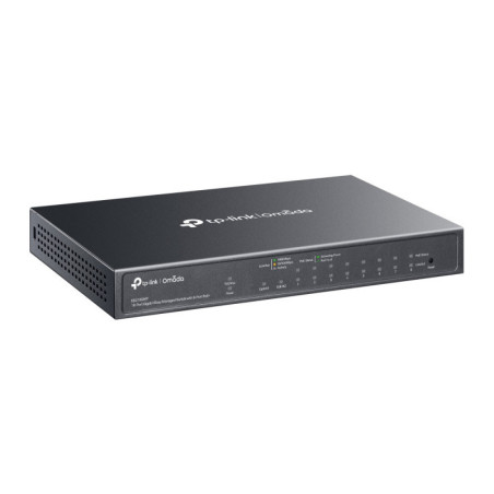 P-Link Omada 10-Port Gigabit Easy Managed Switch with 8-Port PoE+