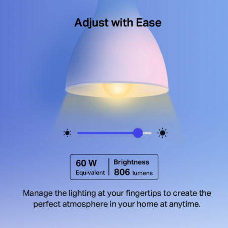 P-Link Smart Wi-Fi Light Bulb, Multicolor