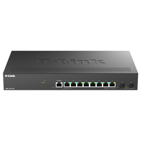 -Link D-Link 10-Port Multi-Gigabit Smart Managed Switch including 8 x 2.5G & 2 10G SFP+