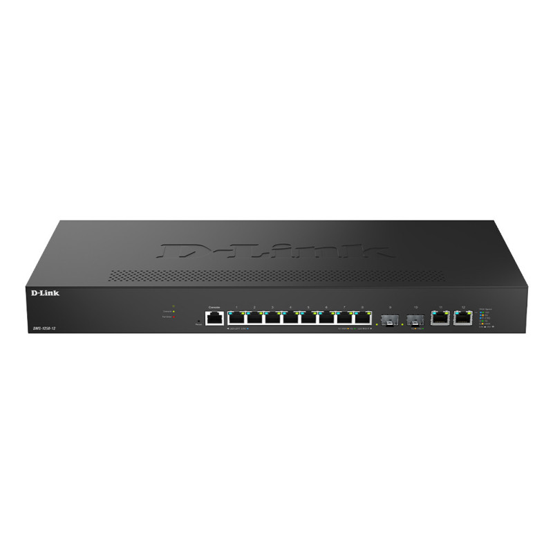 -Link 12-Port 2.5G Multi-Gigabit Smart Managed Switch with 2 x 10GBASE-T and 2 x 10G SFP+ Ports