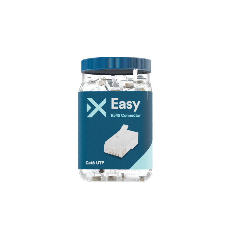 Cat6 UTP RJ45 Easy Plugs | Cat6 Accessories