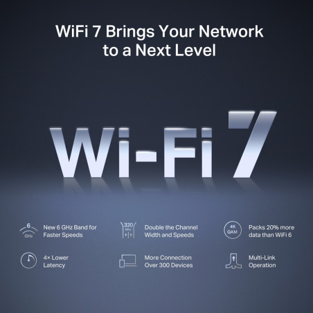 ercusys BE9300 Tri-Band Wi-Fi 7 Router