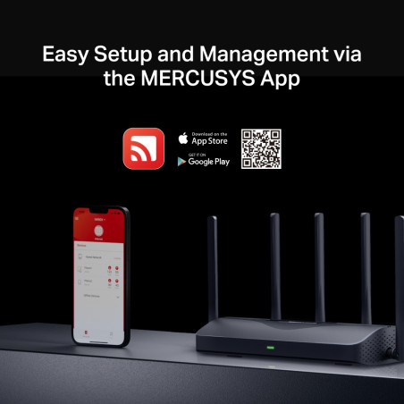 ercusys BE9300 Tri-Band Wi-Fi 7 Router
