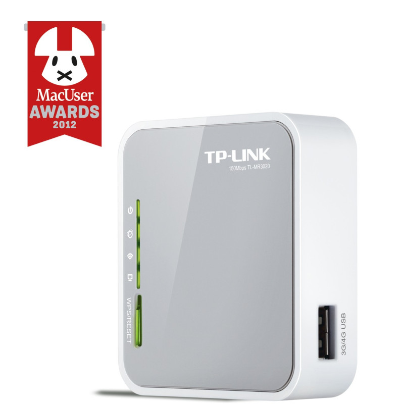 TP-LINK TL-MR3020 Portable 3G/4G Wireless N Router TP-LINK TL-MR3020 Portable 3G/4G Wireless N Router