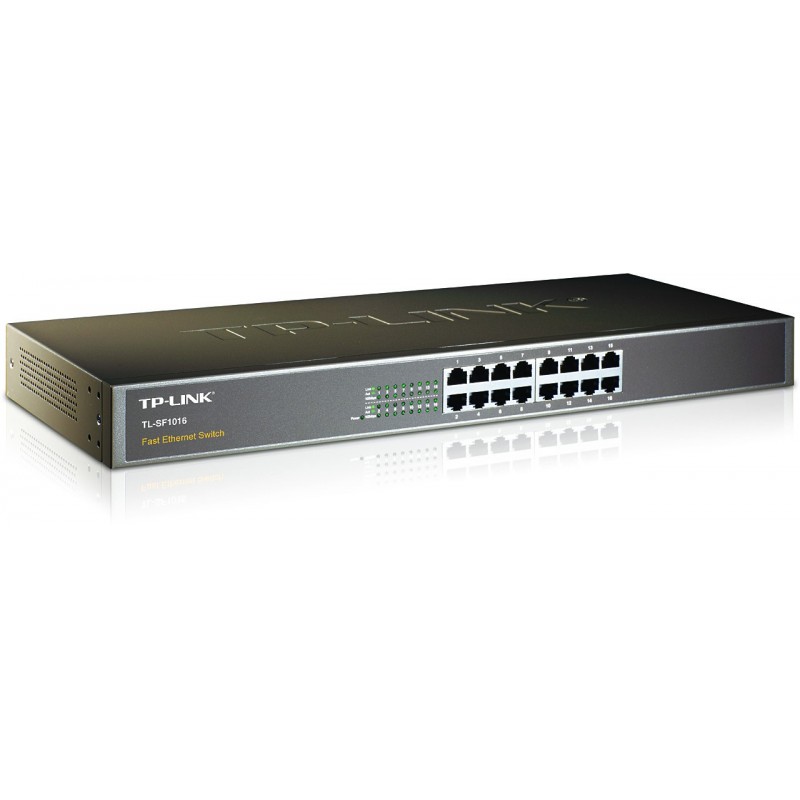 TP-LINK TL-SF1016 16-Port 10/100Mbps Fast Ethernet Switch