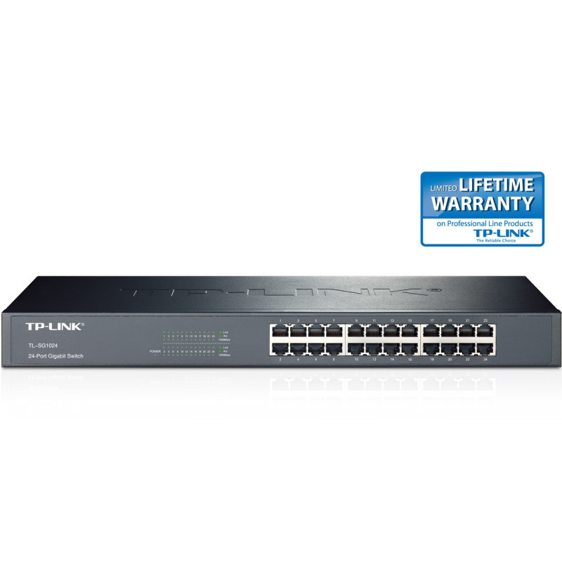 TP-LINK TL-SG1024 24-Port Gigabit Switch TP-LINK TL-SG1024 24-Port Gigabit Switch