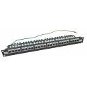 24 Port Shielded Cat6 RJ45 Patch Panel