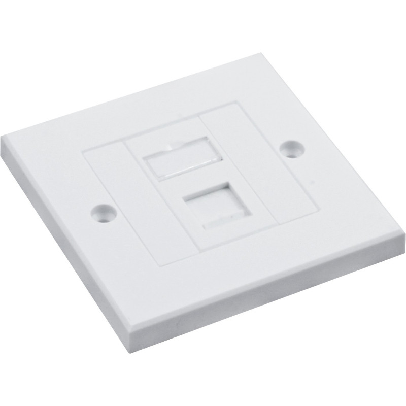Cat6 UTP RJ45 Modules with Faceplate Cat6 UTP RJ45 Modules with Faceplate