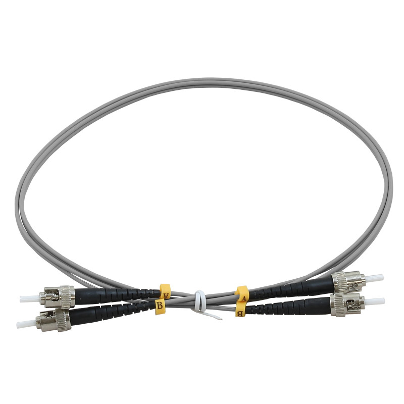 ST - ST Multimode Duplex Fibre Patch Leads ST - ST Multimode Duplex Fibre Patch Leads