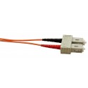 LC - SC Multimode Duplex Fibre Patch Leads