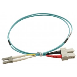 LC - SC Multimode Duplex Fibre Patch Leads