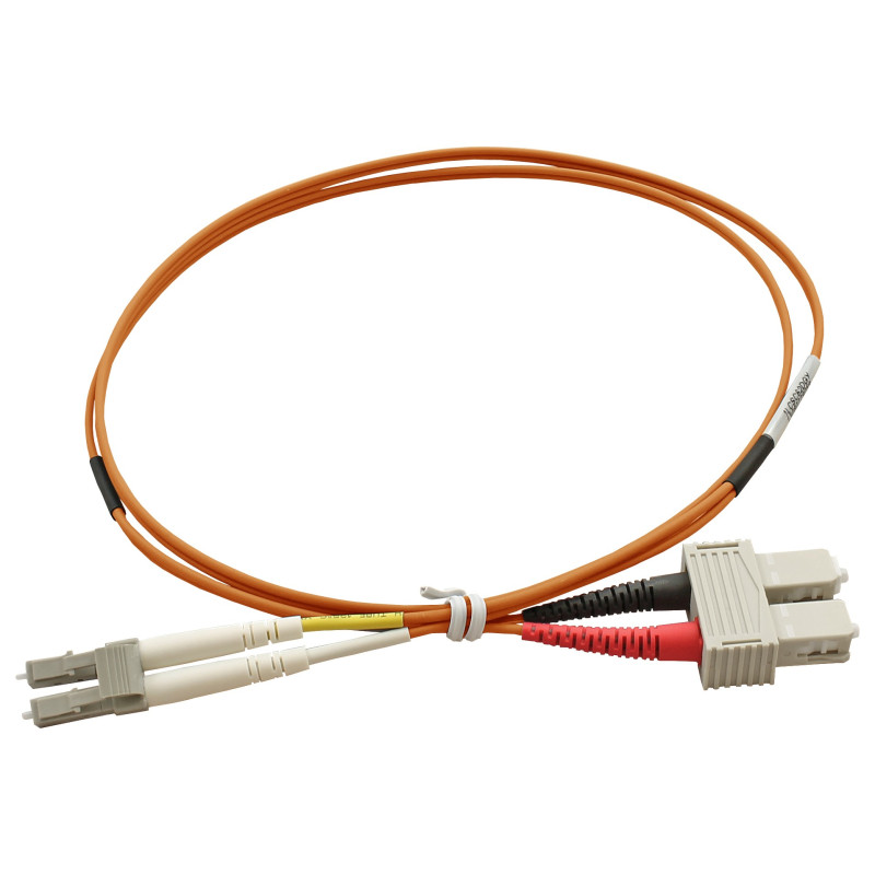 LC - SC Multimode Duplex Fibre Patch Leads LC - SC Multimode Duplex Fibre Patch Leads