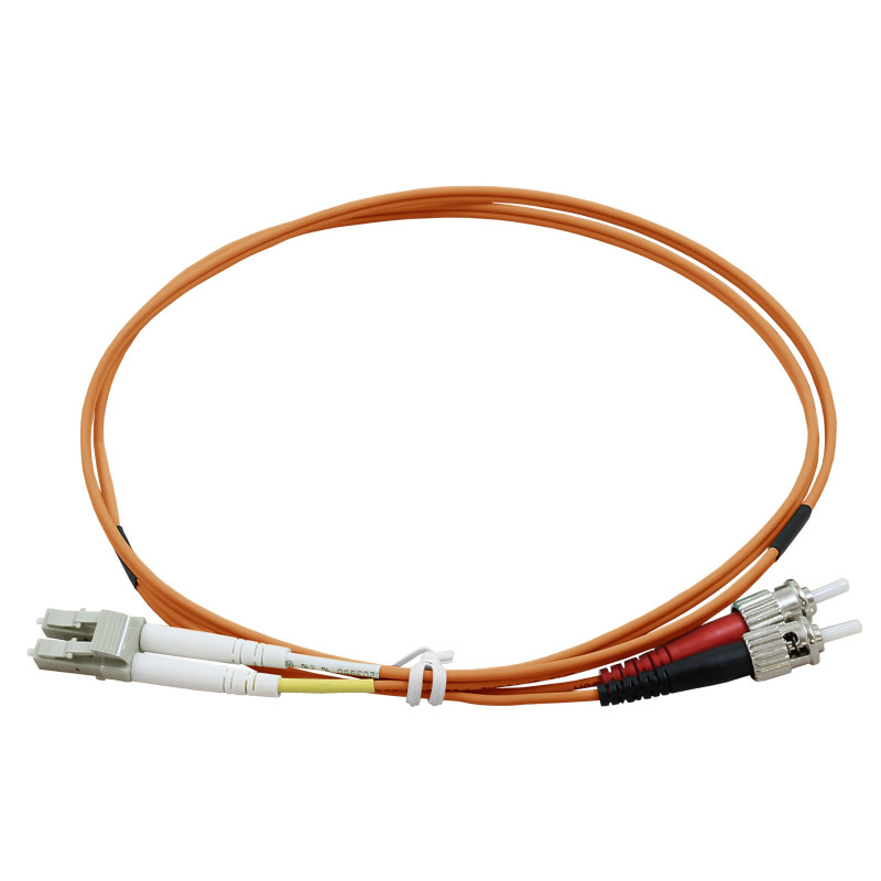 LC - ST Multimode Duplex Fibre Patch Leads LC - ST Multimode Duplex Fibre Patch Leads