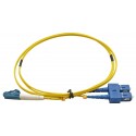 LC - SC Singlemode (9/125) Duplex Fibre Patch Lead