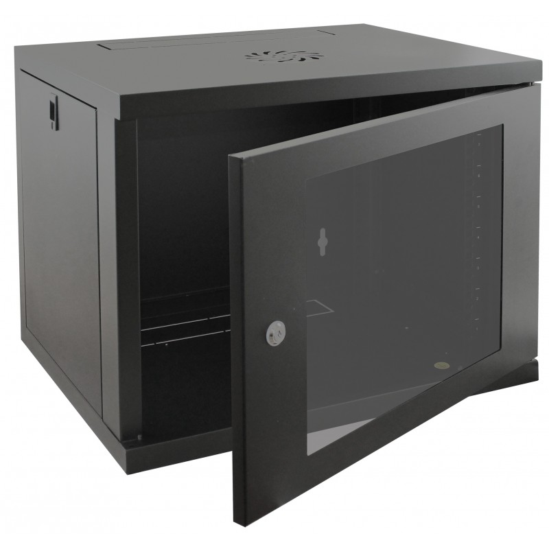 9u 450mm Deep Wall Mounted Data Cabinet