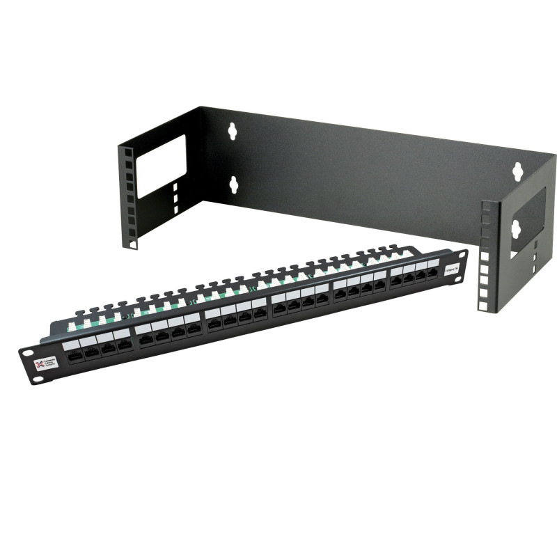 Wall Frame Complete with Cat5e Patch Panel Wall Frame Complete with Cat5e Patch Panel